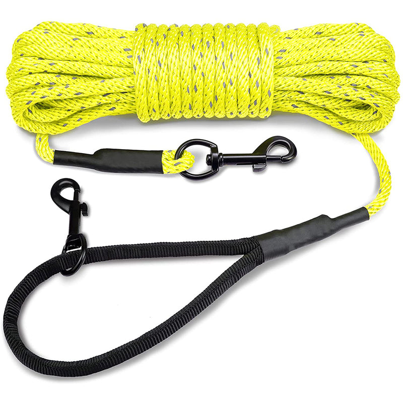 JOYTALE Long Dog Training Leash, 15 FT 33 FT 50 FT, Tie Out Cord Dogs Leashes