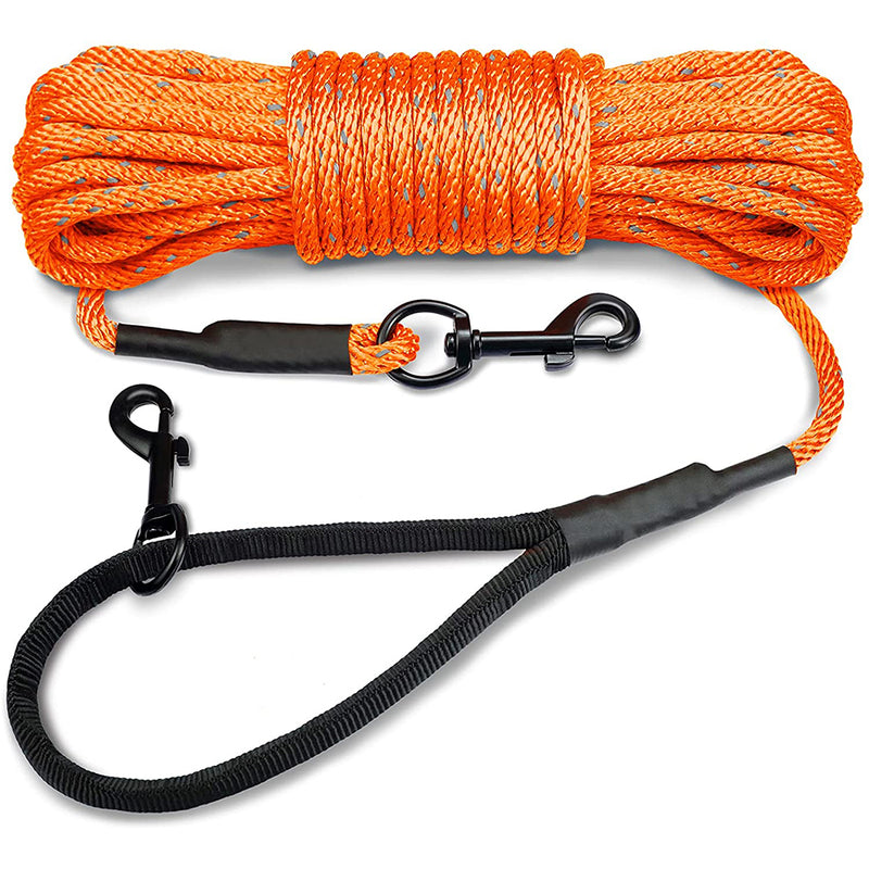 JOYTALE Long Dog Training Leash, 15 FT 33 FT 50 FT, Tie Out Cord Dogs Leashes