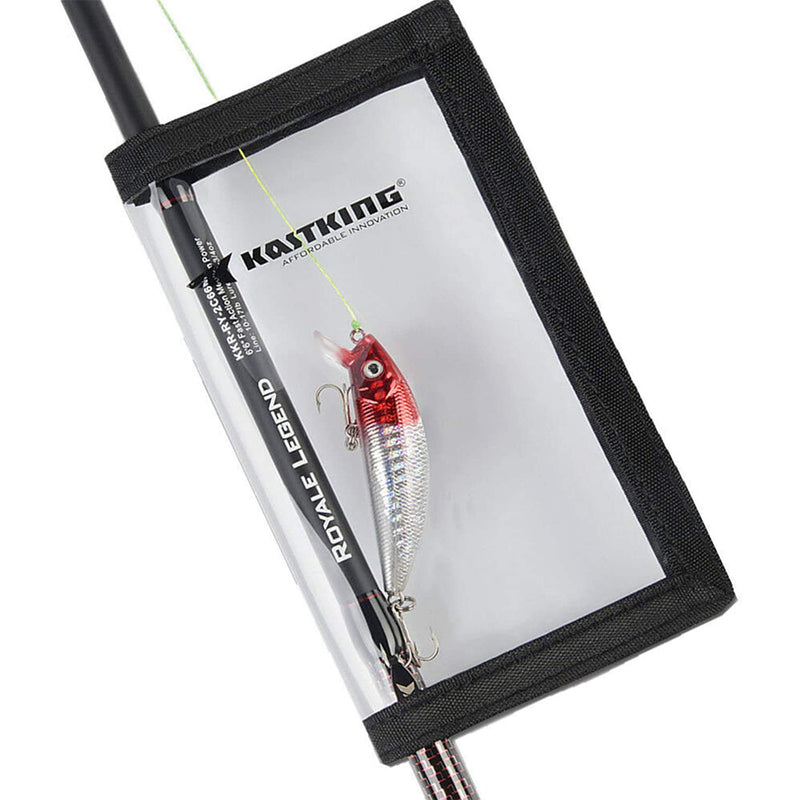 KastKing Fishing Lure Wraps, 4 Packs Lure Cover, Saltwater Resistant Fishing Gear, Fishing Hook Covers