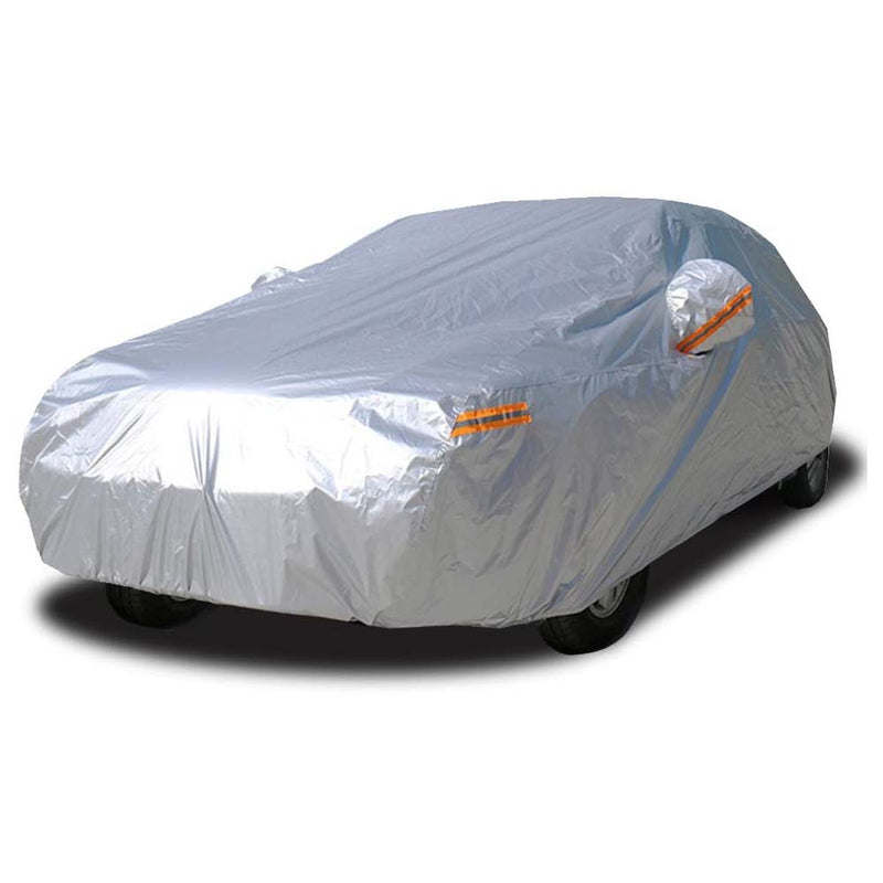 Kayme Car Covers for Automobiles Waterproof All Weather, (182 to 193 Inch) 3XL