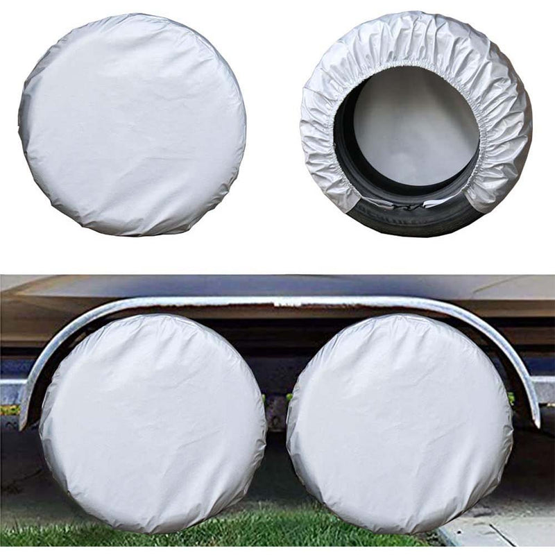 Kayme Rv Tire Covers, Camper Truck SUV Motorhome Waterproof Wheel Cover