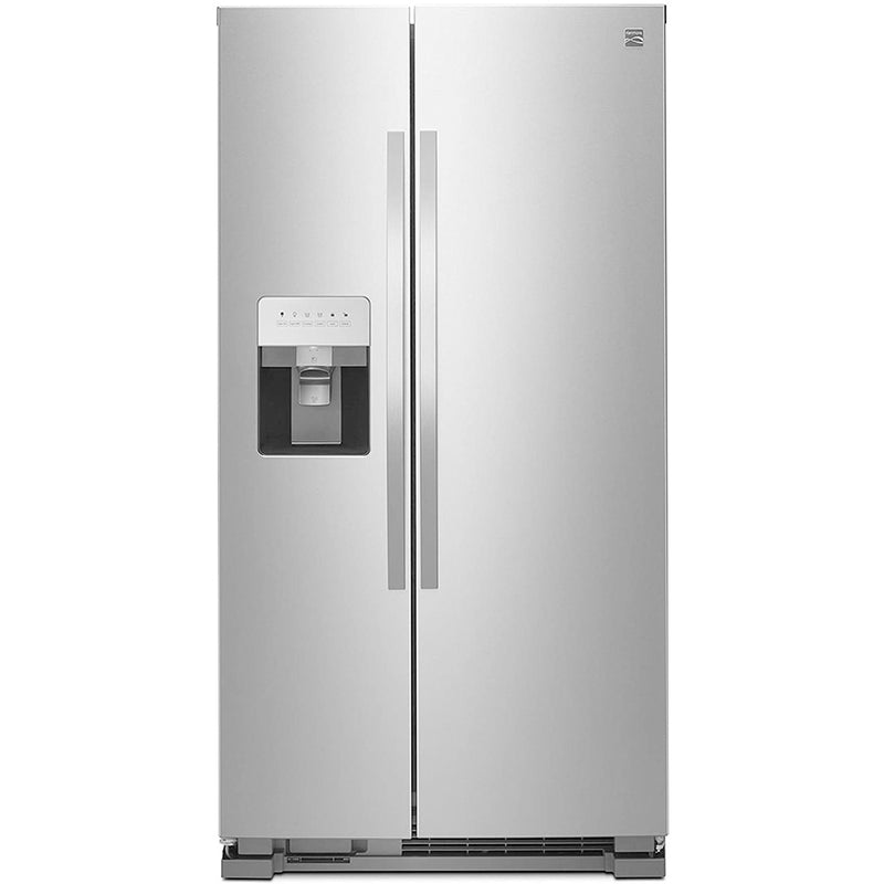 Kenmore 36" Side-by-Side Refrigerator and Freezer with 25 Cubic Ft. Total Capacity