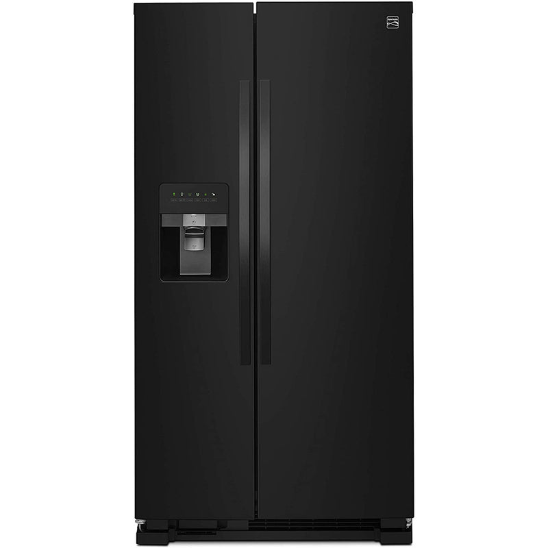 Kenmore 36" Side-by-Side Refrigerator and Freezer with 25 Cubic Ft. Total Capacity