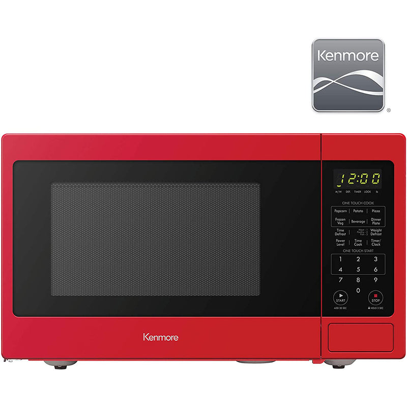 Kenmore 70923 0.9 cu. ft Small Compact 900 Watts Countertop Microwave with 10 Power Settings