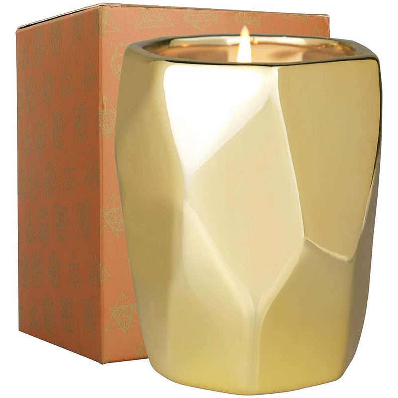 LA JOLIE MUSE Moroccan Amber & Patchouli Scented Candle, Natural Soy Candle