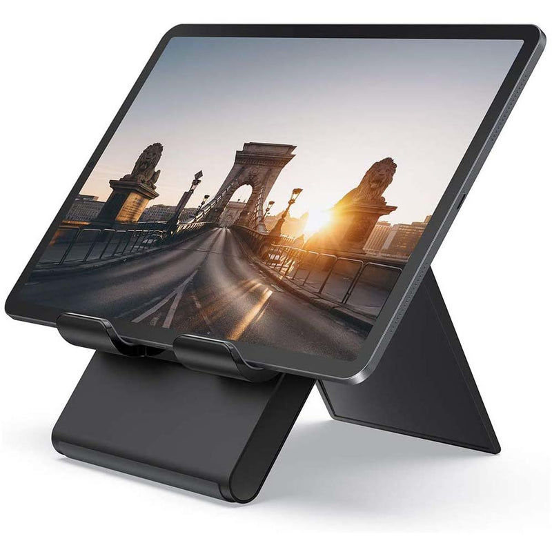 Lamicall Adjustable Tablet Stand Holder - Foldable Desktop Stand Charging Dock