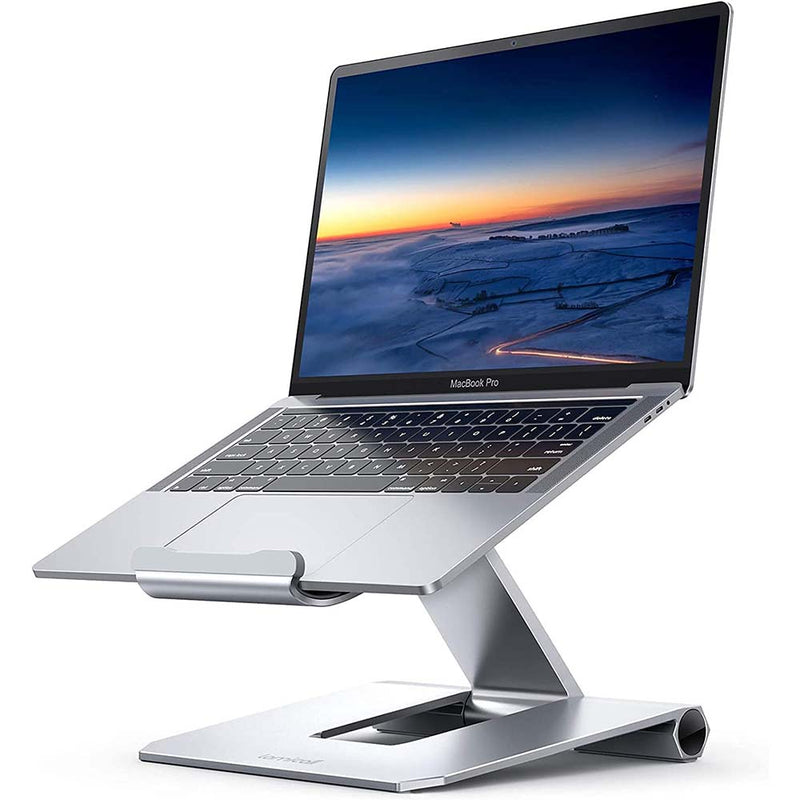 Lamicall Laptop Stand, Adjustable Notebook Riser, Portable Ergonomic Computer Holder