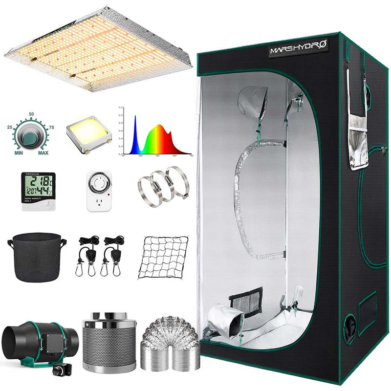 MARS HYDRO Grow Tent Kit, Grow Tent Kit, Hydroponics Growing Tent