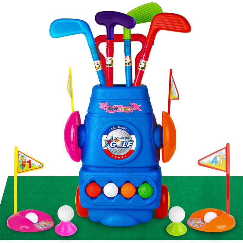 Meland Kids Golf Club Set - Toddler Golf Ball Game Play Set Sports Toys Gift