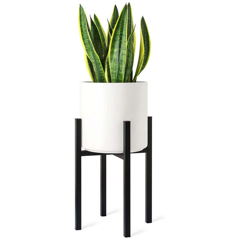 Mkono Plant Stand - EXCLUDING Plant Pot, Mid Century Modern Tall Metal Pot Stand