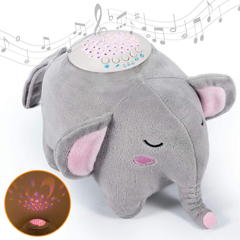 Momcozy Baby Sleep Soothers, Baby White Noise Machine Auto-Off Timer and Volume Control Lullabies