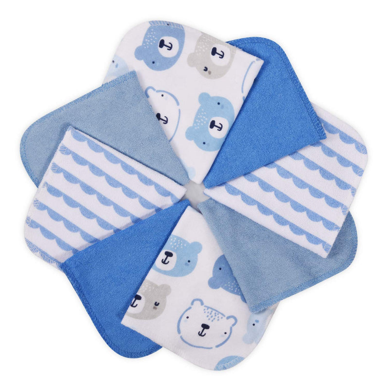 Momcozy Baby Washcloths, Ultra Soft Absorbent Towel, Newborn Bath Face Towel, Natural Baby Wipes