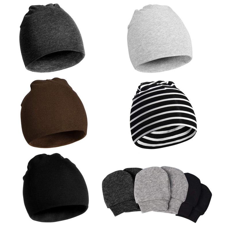 Momcozy Unisex Baby Hats Beanie, Organic Cotton Soft Caps Nursery Beanie