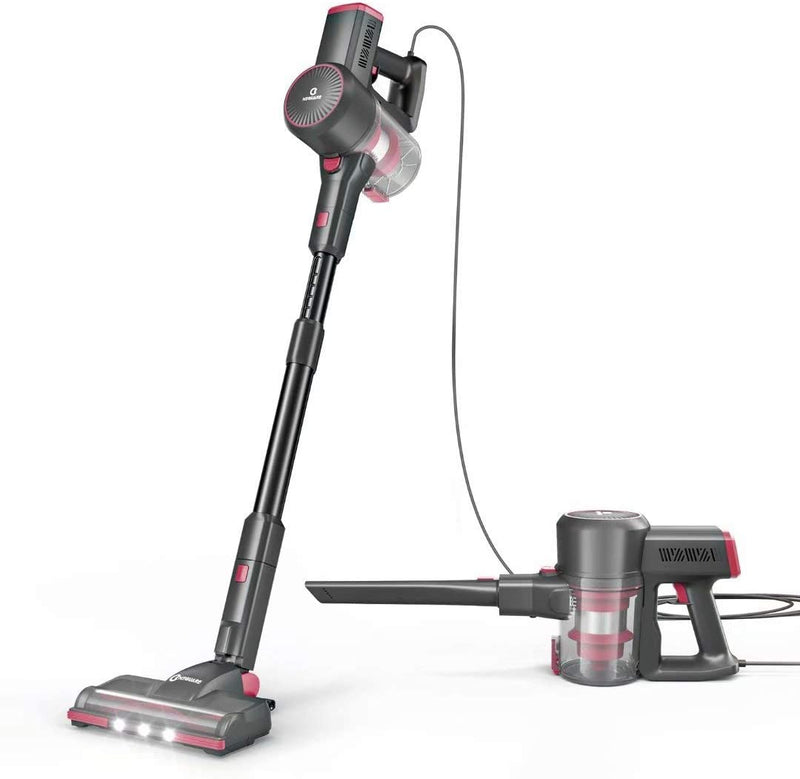 NEQUARE Vacuum Cleaner, 20Kpa Stick Vacuum with Self-Standing, Dual-HEPA Filtration