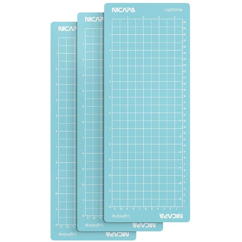 NICAPA Light Grip Cutting Mat for Cricut Joy (4.5x12 Inch)