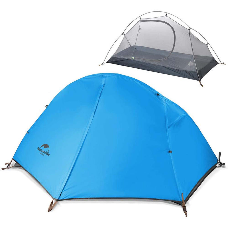 Naturehike Backpacking Camping Tent 1 Person Ultralight Waterproof Compact