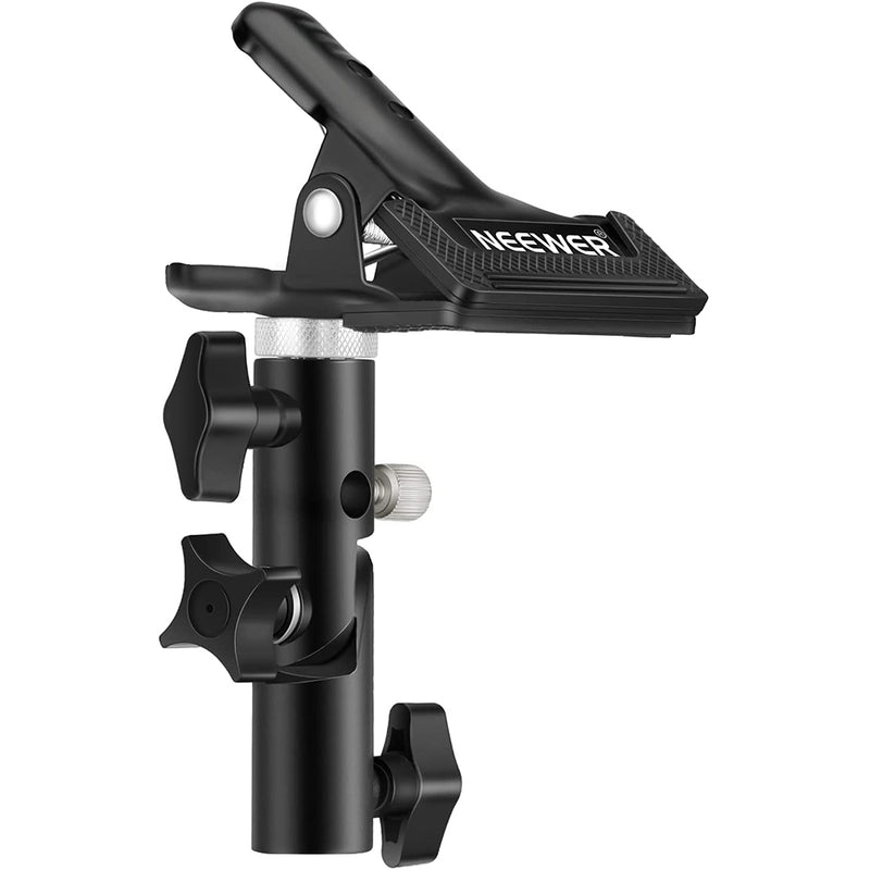 Neewer Photo Studio Heavy Duty Metal Clamp Holder with 5/8" Light Stand Attachment for Reflector