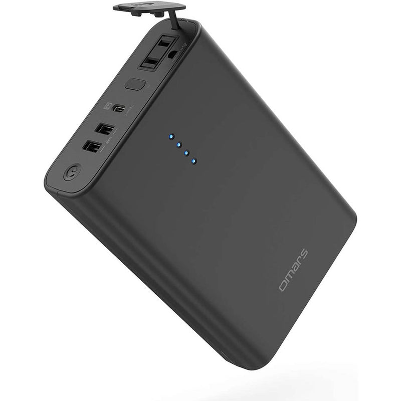 Omars Portable Battery 90W 24000mAh 88.8Wh Laptop Power Bank with AC Outlet External Battery Pack