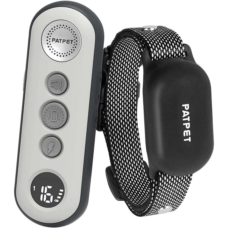 PATPET Dog Training Collar, Rechargeable IPX7 Waterproof, Remote Control
