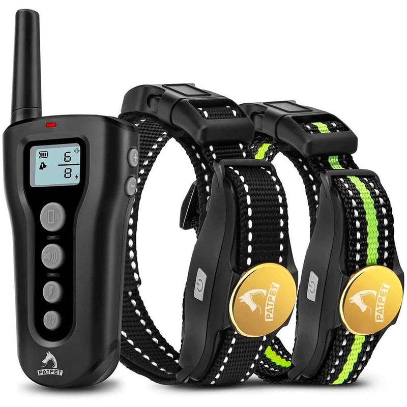 PATPET P320 Dog Training Collar Upto 1000 ft Remote Range, IPX7 Waterproof