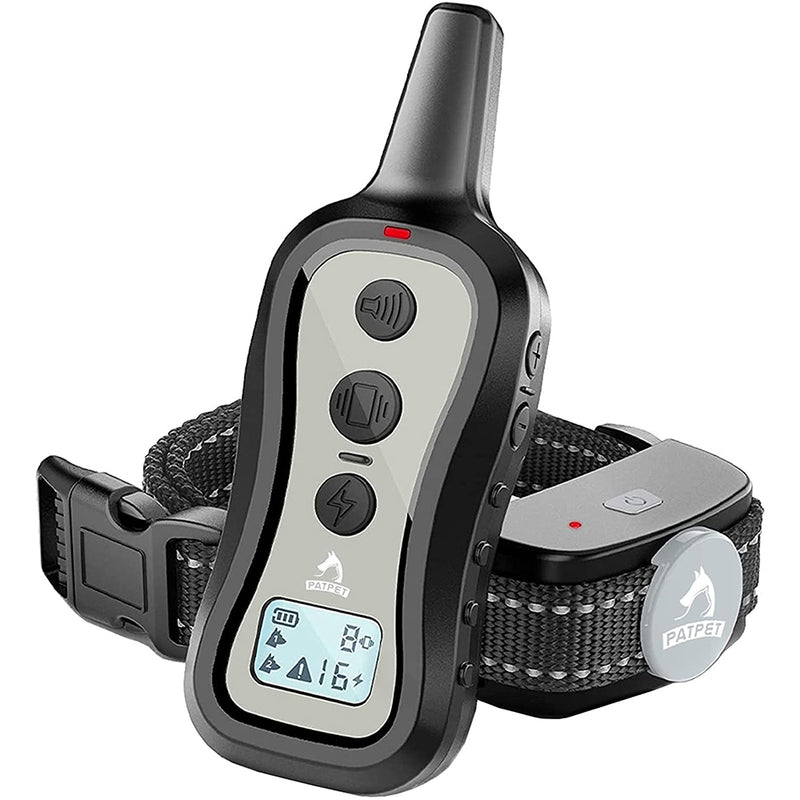 PATPET Dog Training Collar Remote, Beep, Vibration and Shock, Remote Range