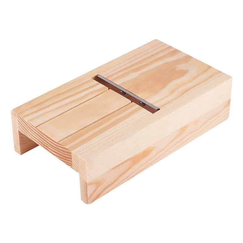 PH PandaHall Wood Soaps Beveler Planer Candles Loaf Cutter for Soap Making