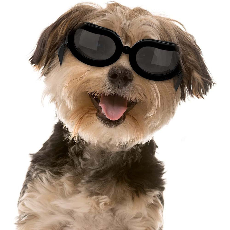 Pawaboo Dog Sunglasses, Goggles with Adjustable Band, Waterproof, Windproof
