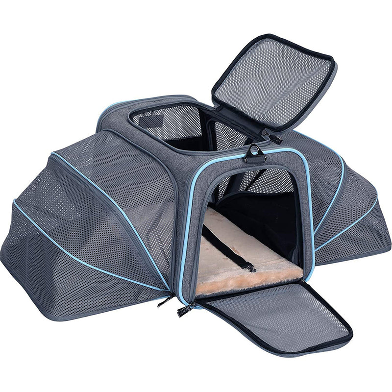 Petsfit Airline Approved Soft-Sided Portable Pet Carrier for Kittens,Puppies