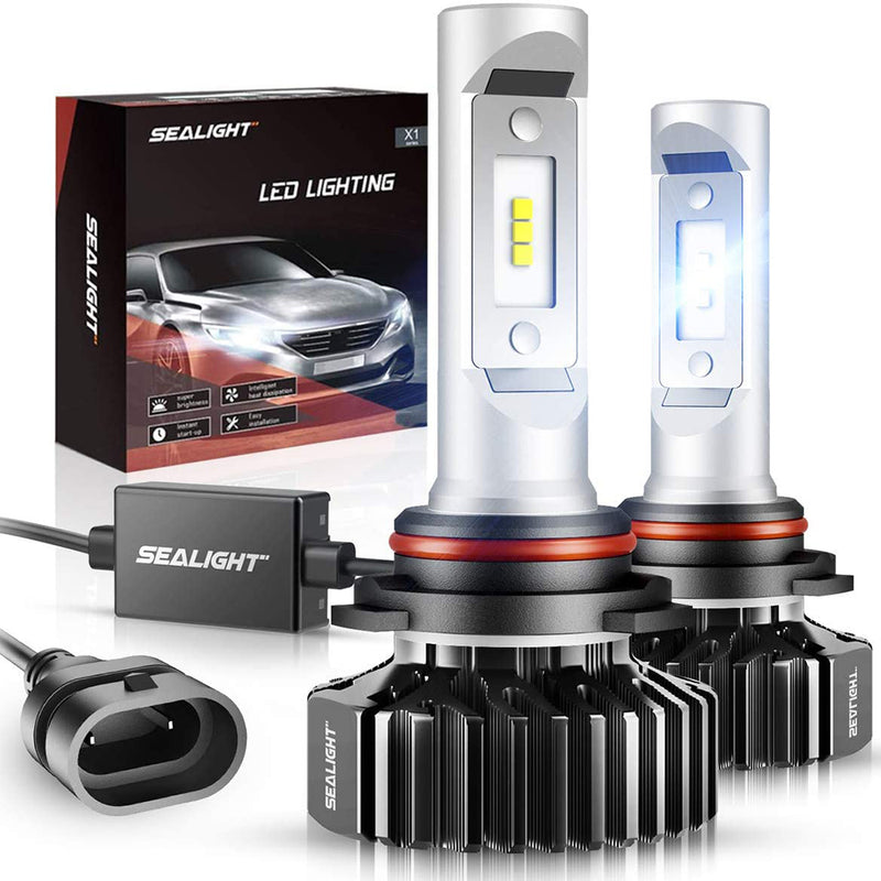 SEALIGHT 9006/HB4 LED Bulbs 14000LM 6000K Xenon White LED Fog Light