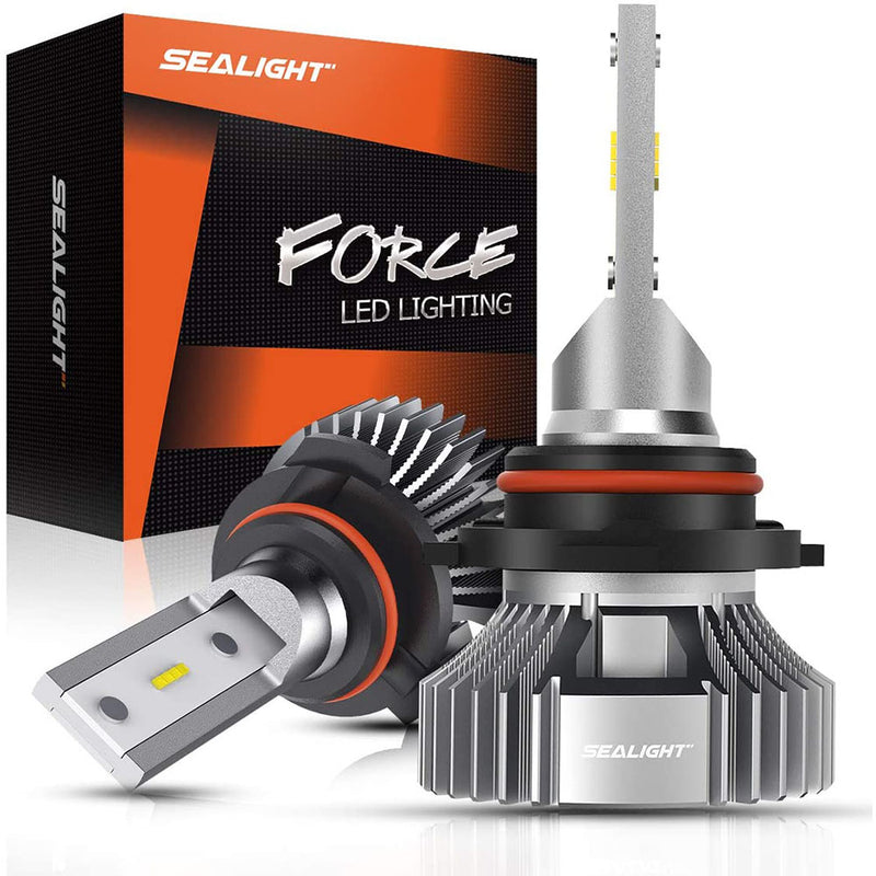 SEALIGHT H10/9145/9140 LED Fog Light Bulbs, 4000 Lumens 6000K Xenon White, Non-polarity, 9045/9040 LED Fog Lamp