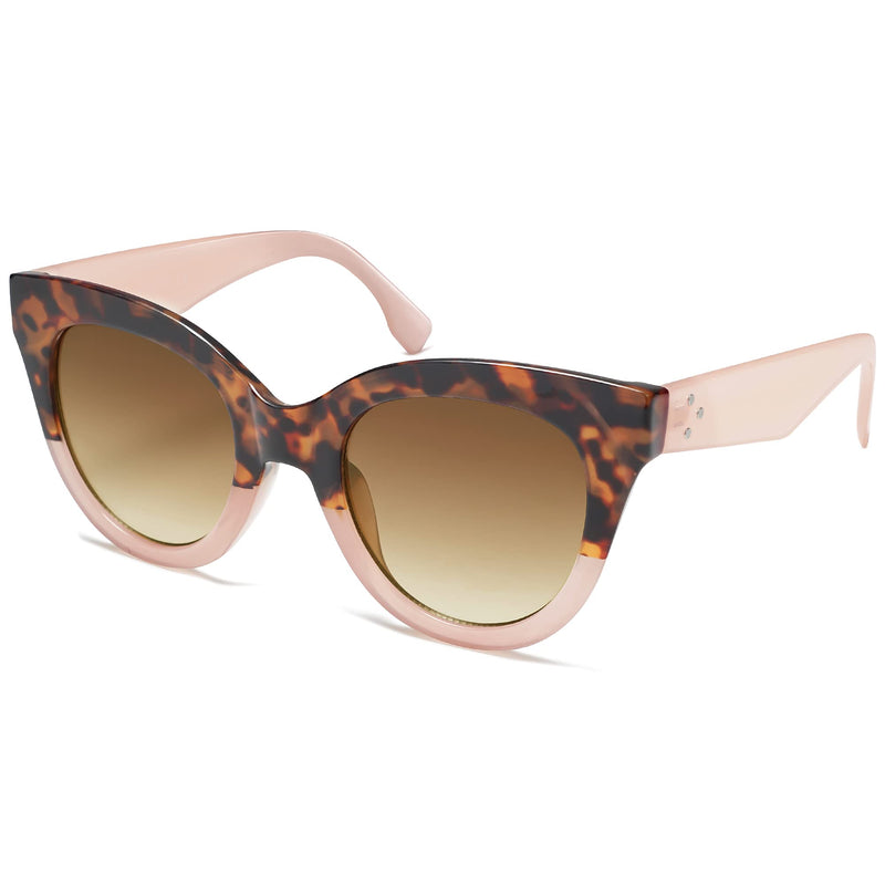 SOJOS Retro Vintage Oversized Cateye Women Sunglasses Designer Shades HOLIDAY SJ2074
