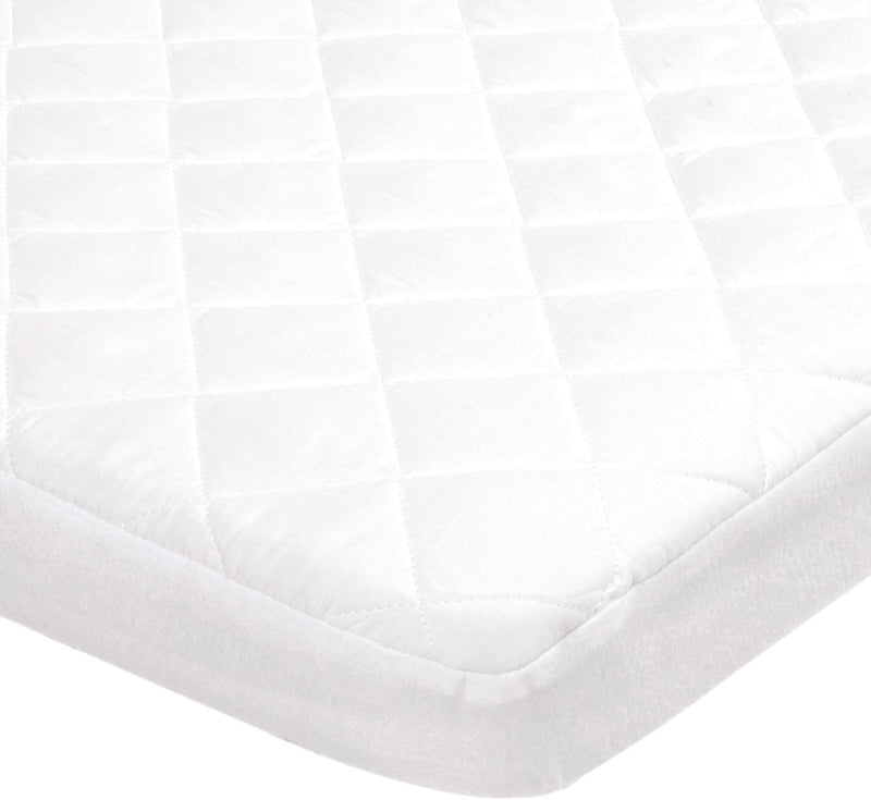 TILLYOU Over-Filled Waterproof Pack N Play Mattress Cover Protector,Mattress Pad for Portable Mini Cribs