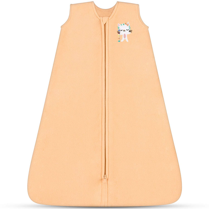 TILLYOU All Season Micro-Fleece Baby Sleep Bag and Sack with Inverted Zipper, Plush Wearable Blanket