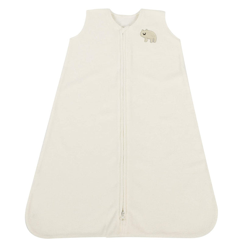 TILLYOU All Season Micro-Fleece Baby Sleep Bag and Sack with Inverted Zipper, Plush Wearable Blanket