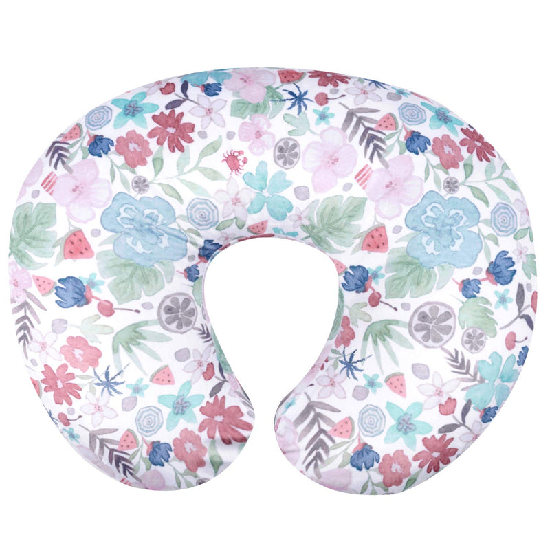 TILLYOU Breast Feeding Nursing Pillow Cover,Cotton Slipcover,Snug Fits Classic Infant Support Positioner