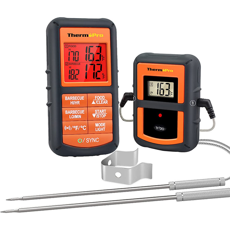 ThermoPro TP08S Wireless Digital Meat Thermometer with Dual Probe