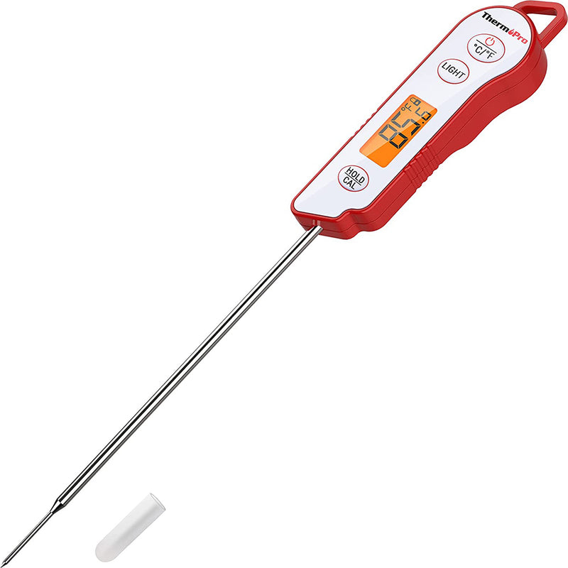 ThermoPro TP15 Waterproof Instant Read Food Thermometer with Probe Calibration