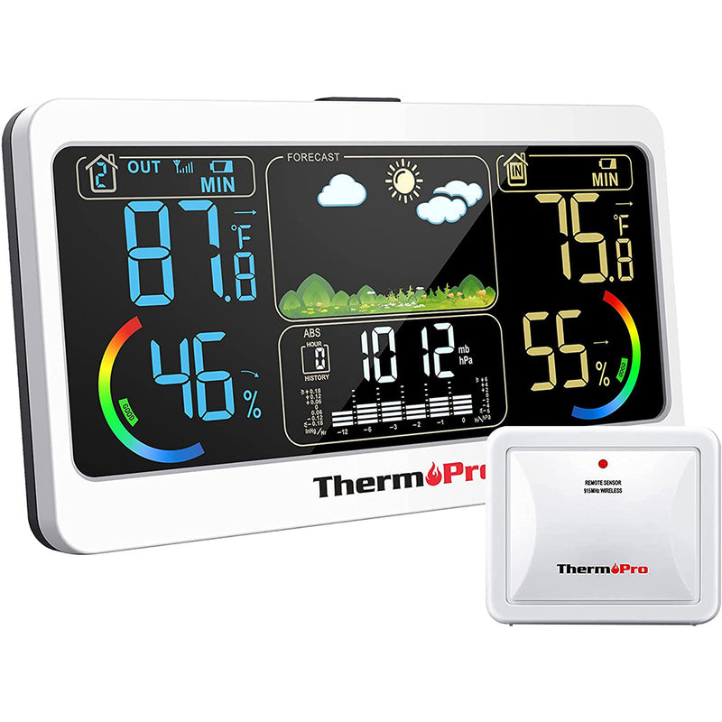 ThermoPro TP68B 500ft Thermometer with Temperature Humidity Sensor