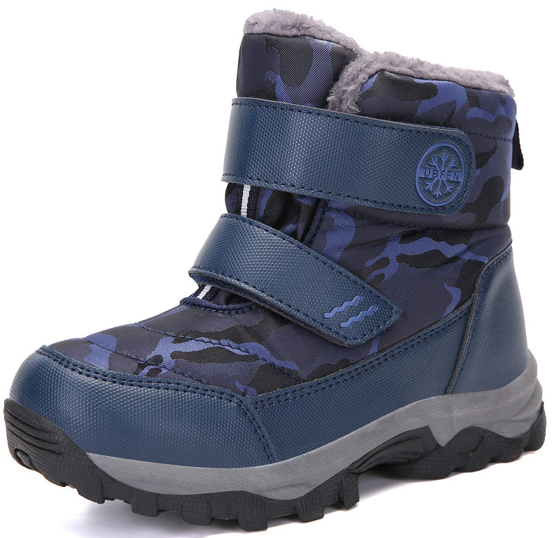 UBFEN Kids Snow Boots Winter Warm Waterproof Outdoor Slip Resistant  Unisex Shoes