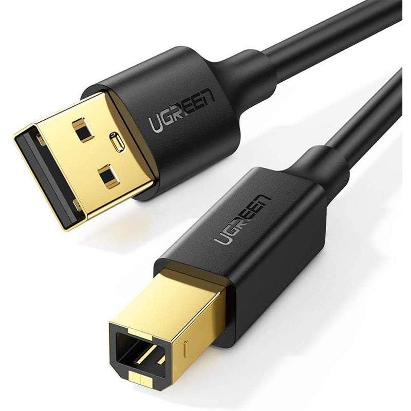 UGREEN USB 2.0 Printer Cable - A-Male to B-Male Cord USB A to B Cable High Speed Scanner Cord