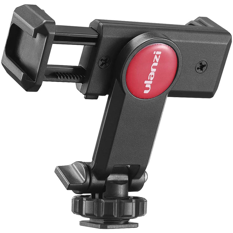 ULANZI Universal Phone Tripod Mount ,Rotates and Adjustable Clamp Holder Smartphone Clip Adapter