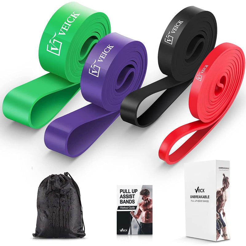 VEICK Resistance Band Set, Workout Tension Bands, Exercise Fitness Bands ,Body Stretch Bands