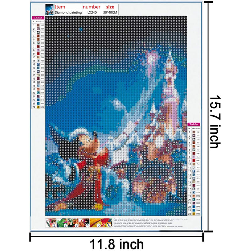 Vienrose DIY 5D Diamond Painting Kits for Adults & Kids in Moon and Night