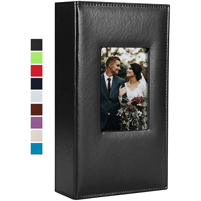 Vienrose Photo Album for 4x6 300 photos Leather Cover Extra Large Capacity