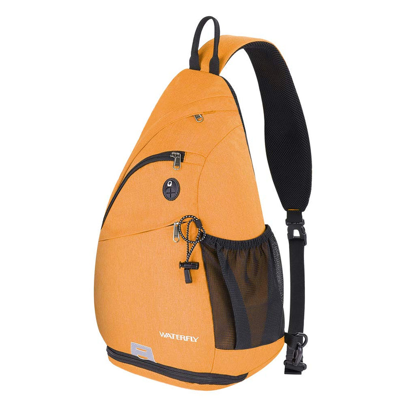WATERFLY Sling Backpack Sling Bag Crossbody Daypack Casual Backpack Chest Bag Rucksack