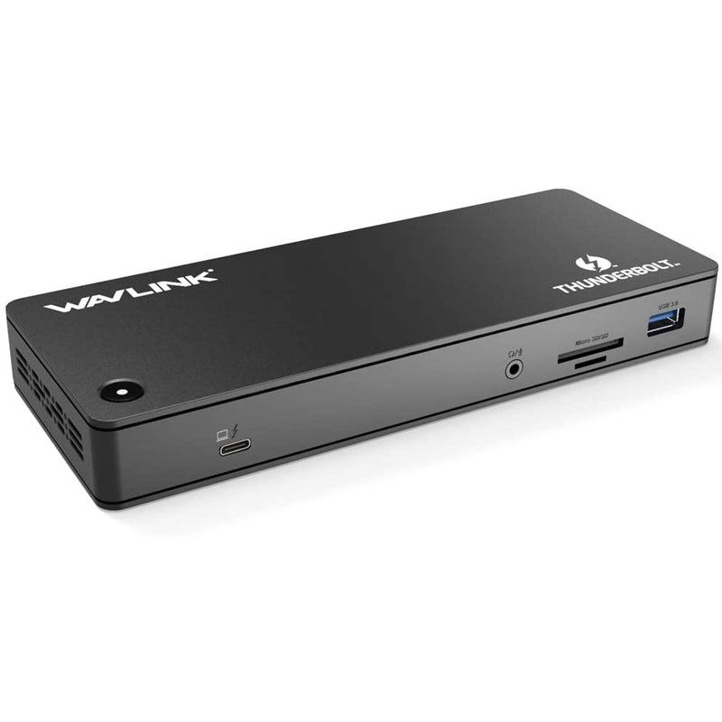 WAVLINK Thunderbolt 3 Docking Station with 85W Charging,2X Thunderbolt 3 up to 40Gb/s