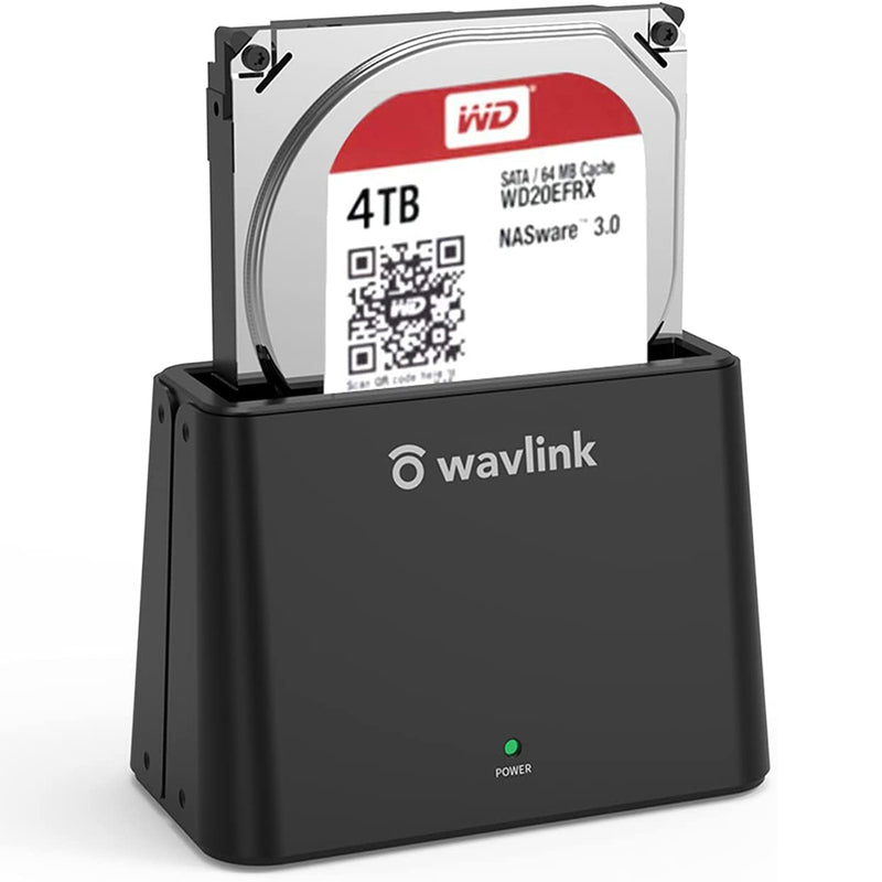 WAVLINK USB 3.0 to SATA External Hard Drive Docking Station for SATA I/II/III 2.5 inch/3.5 Inch HDD,SSD