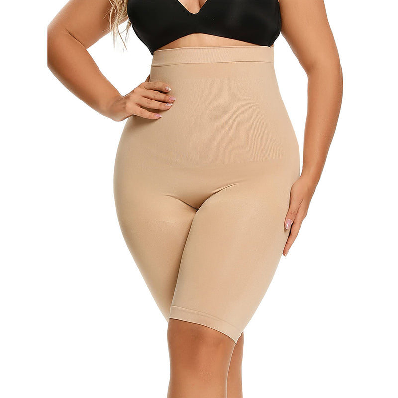 YIANNA Shapewear Tummy Control Seamless High Waisted Body Shaper Shorts Butt Lifter