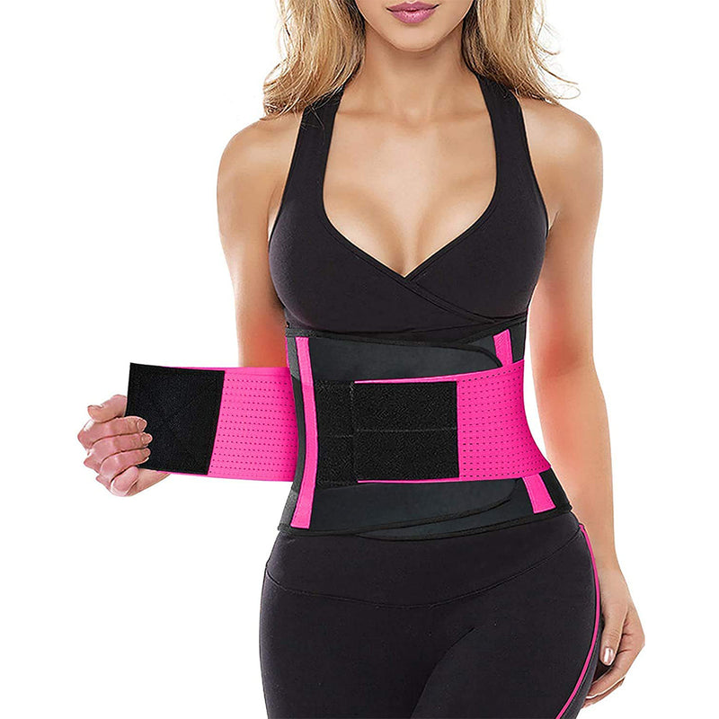 YIANNA Women Waist Trainer Belt - Slimming Sauna Waist Trimmer Belly Band Sweat Sports Girdle Belt