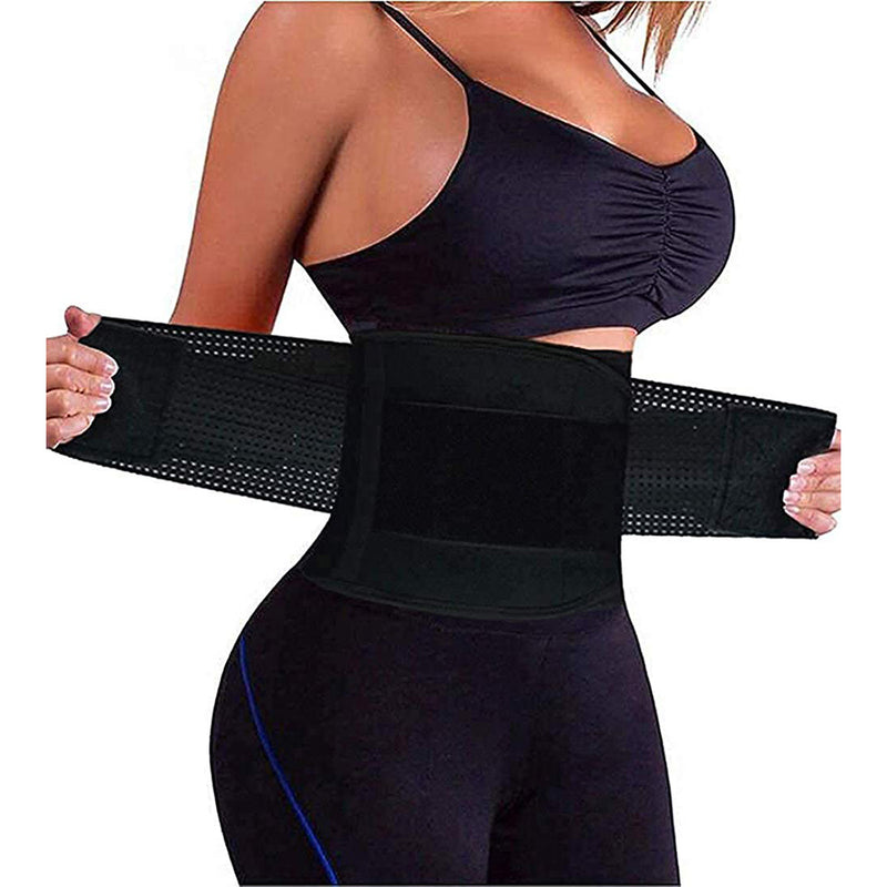 YIANNA Women Waist Trainer Belt - Slimming Sauna Waist Trimmer Belly Band Sweat Sports Girdle Belt